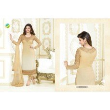 Yellow Kaseesh Prachi 2678 Party Wear Straight Shalwar kameez